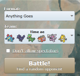 Ser feliz é jogar Pokémon Showdown com seus pokémons favoritos e sem se importar com o meta do competitivo