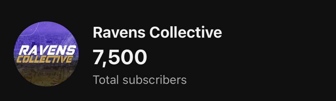 ColeJacksonFB's tweet photo. And @RavensHMA hits a major milestone! 

Let’s get to 10k by the summer! 

#RavensFlock https://t.co/pduxUpt82r