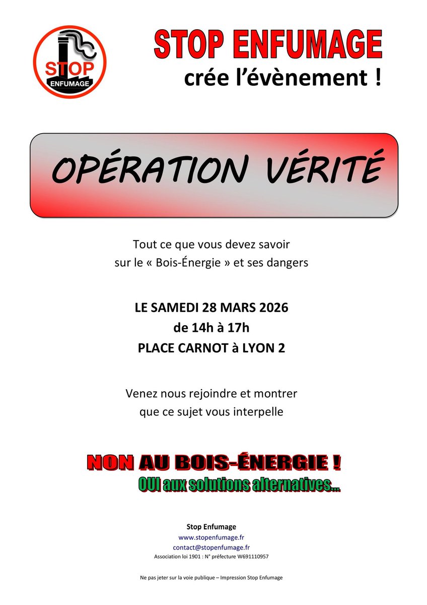 Fédération CABE (Collectif Anti Bois-Énergie) tweet media