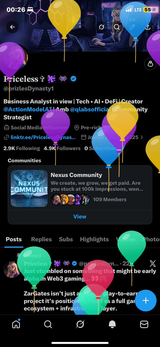 𝐏𝐫𝐢𝐜𝐞𝐥𝐞𝐬𝐬 ✞ 🫟 👾 tweet media