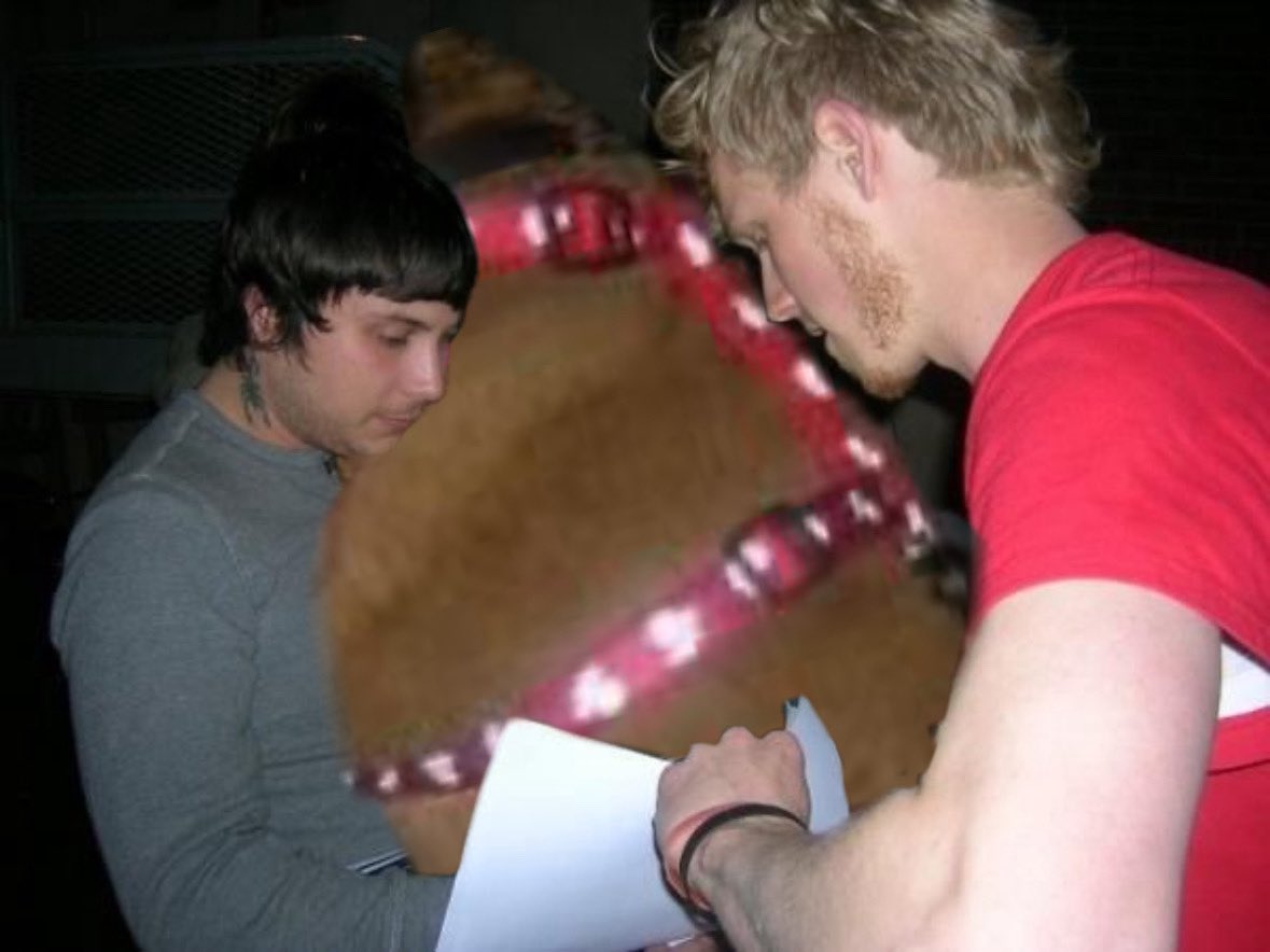 Frank with fat dog daily tweet media