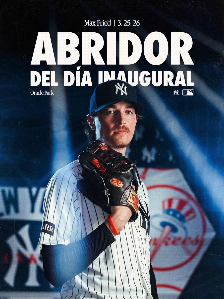 Yankees_Beisbol's tweet photo. A esta hora la próxima semana… 
Max en la loma. 

#LosDelBronx https://t.co/0Drdqf0Rv4