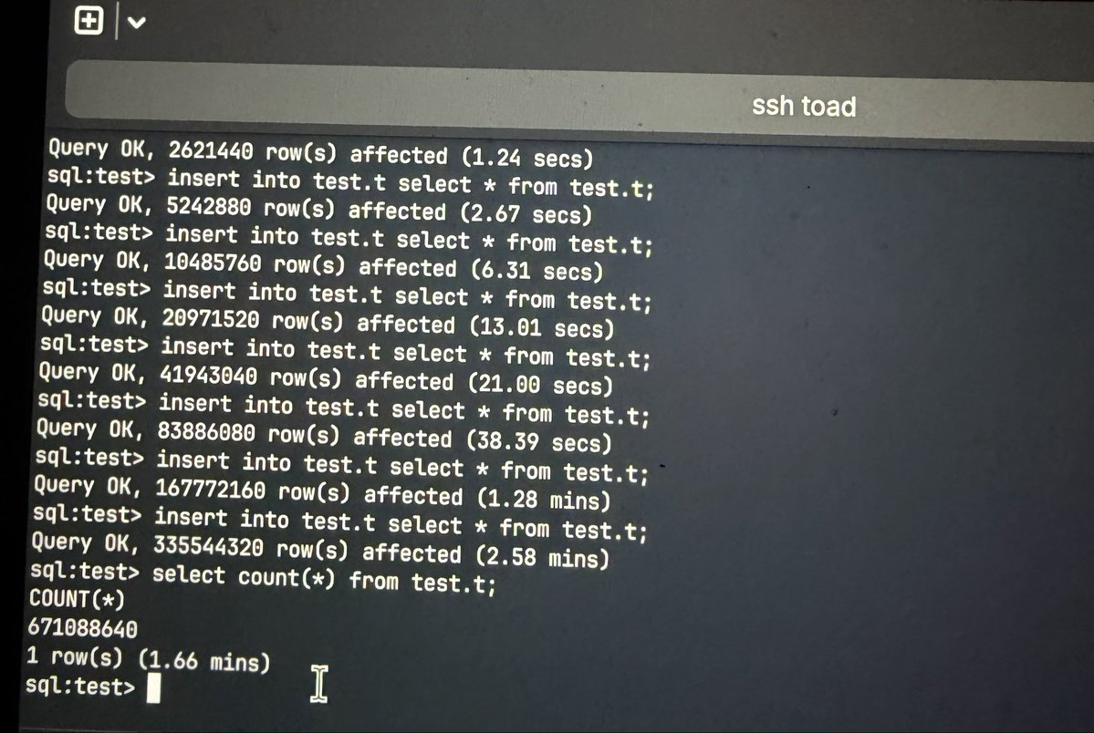 Sunny Bains @TiDB tweet media