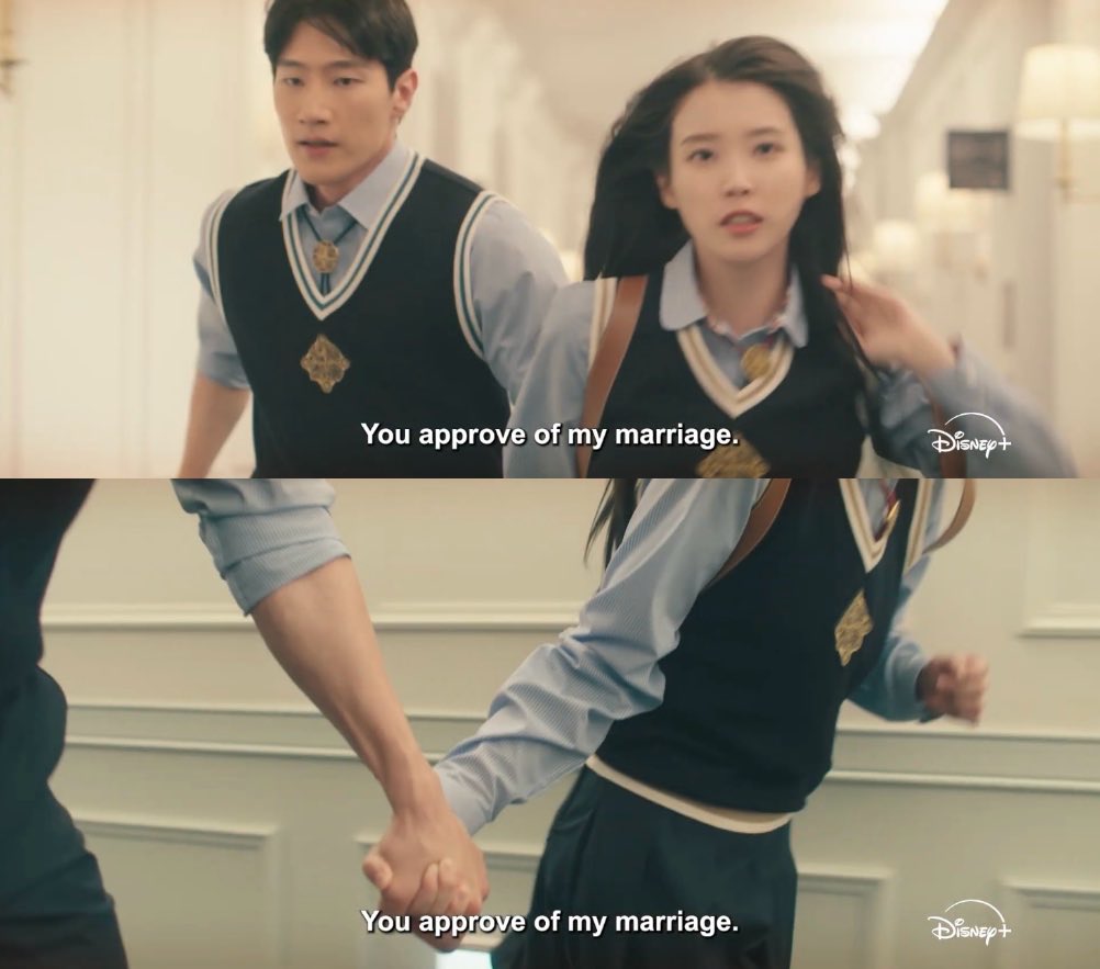 Noh Sanghyun &amp; IU in #PerfectCrown 💛