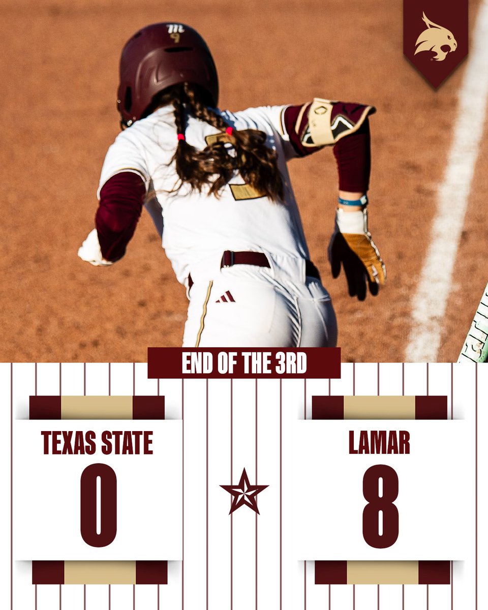 Texas State Softball tweet media
