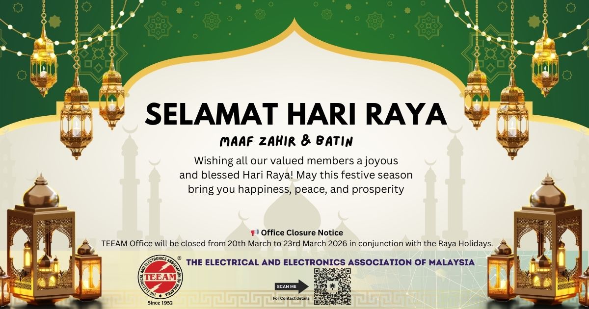 TEEAM_MY's tweet photo. Selamat Hari Raya Aidilfitri!🎊
May this festive celebration bring peace, happiness, and prosperity to you and your loved ones.🙏

#SelamatHariRaya #raya2026 #Aidilfitri2026 https://t.co/Hrkq8nhNlJ