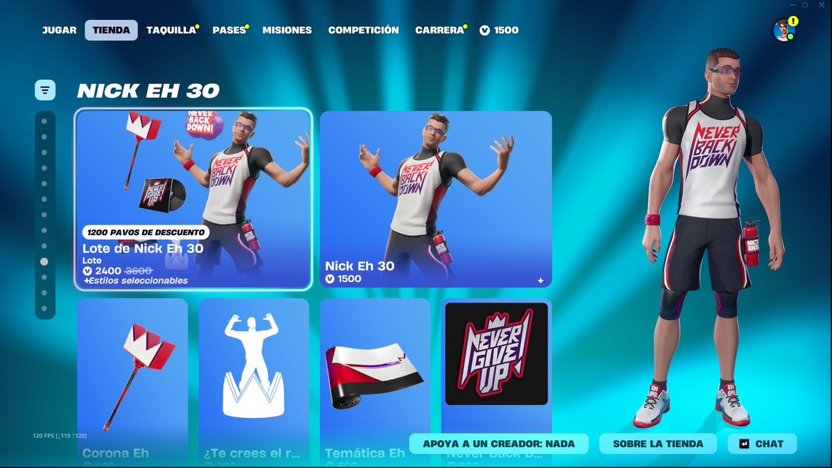 BananinFNBR's tweet photo. Tienda de #Fortnite | Miércoles 18 Marzo 2026 🎁
Utiliza el código "Bananin-Bananon" por si gustas apoyarme 💛 https://t.co/NwGqltqniI