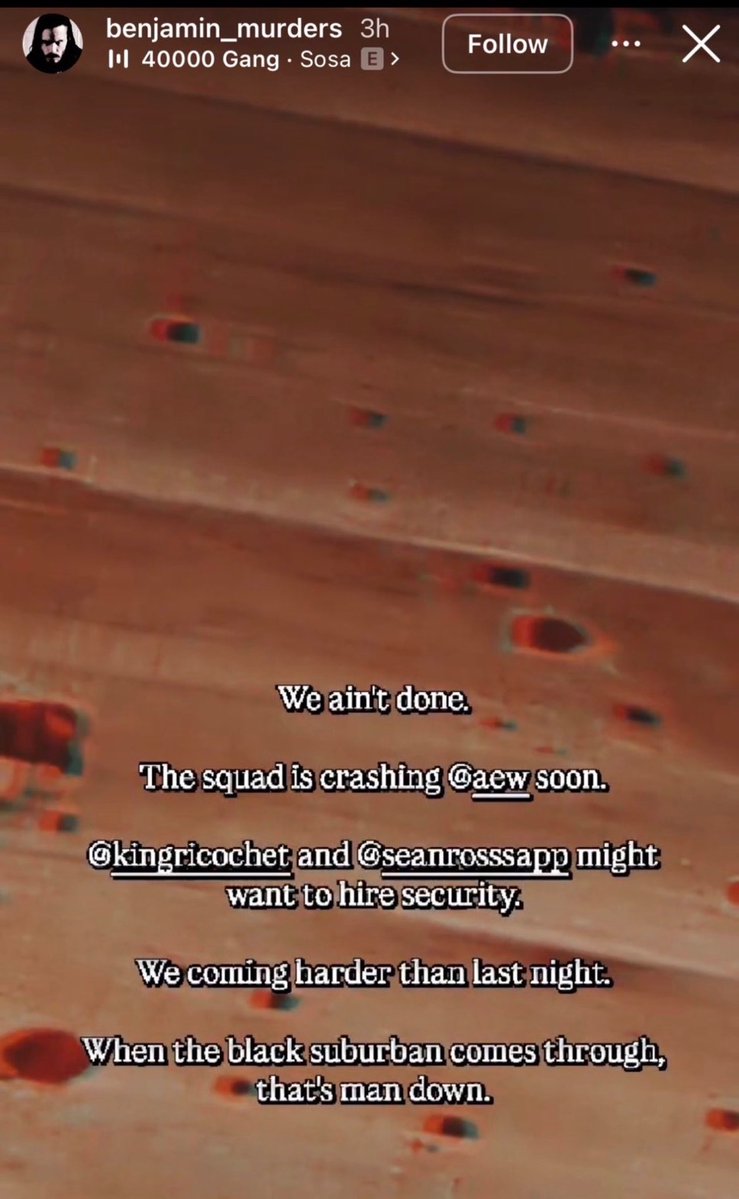 Sean Ross Sapp of Fightful.com tweet media