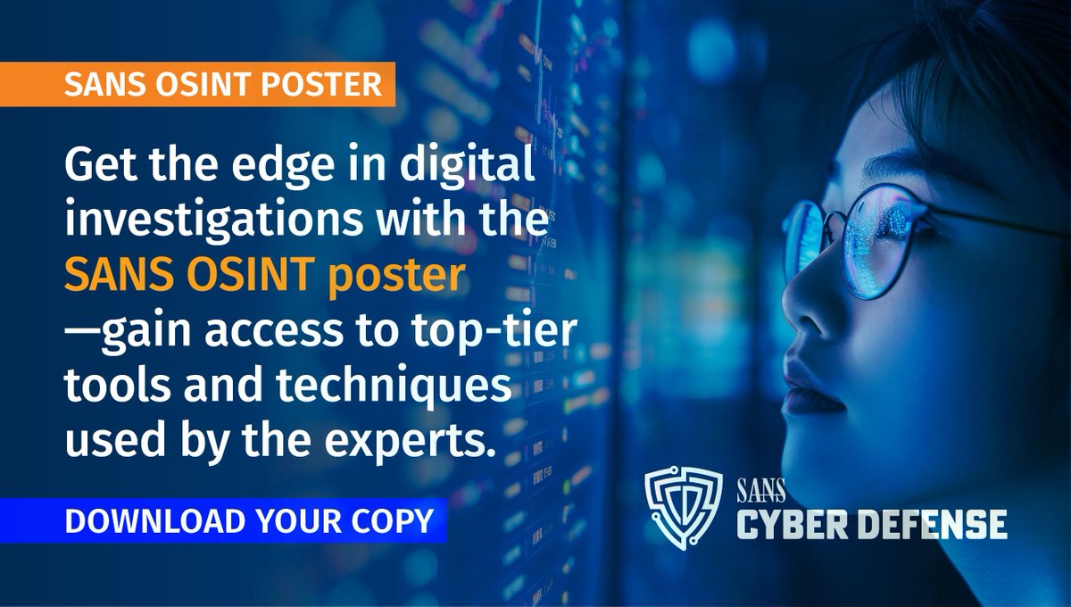 SANS Cyber Defense 🧢 tweet media