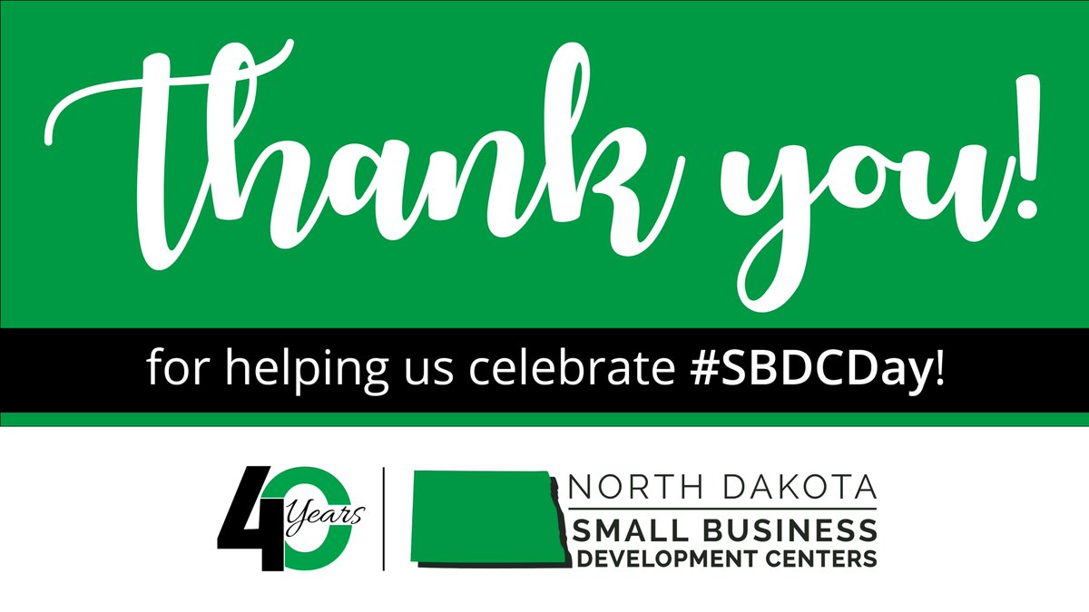 ND SBDC tweet media