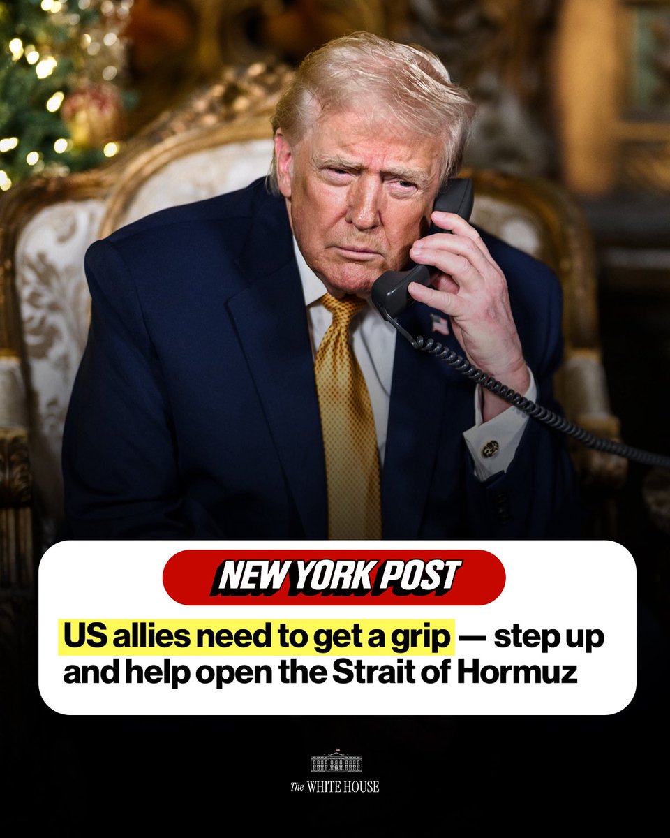 The White House tweet media