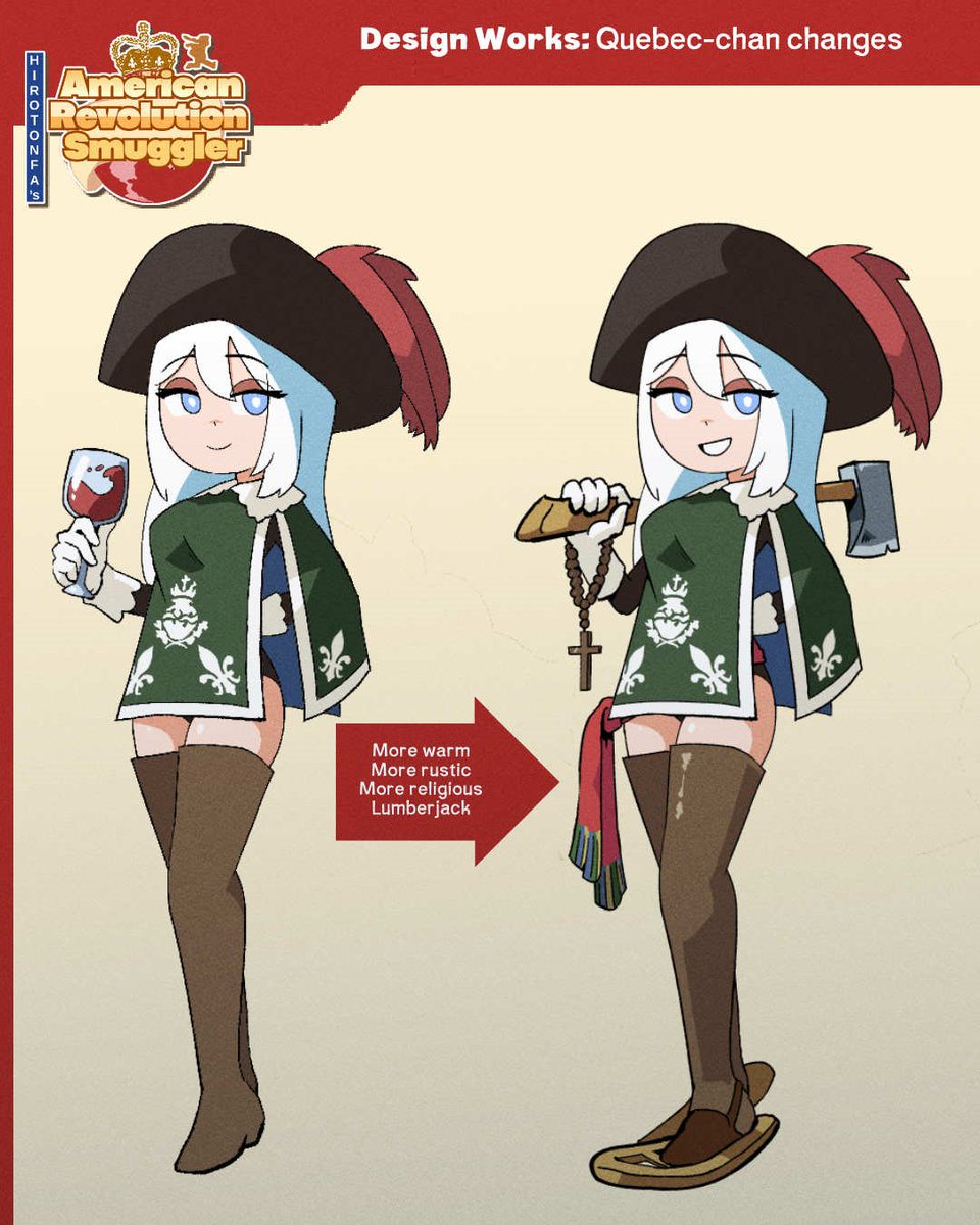 HIROTONFA is making American Revolution Smuggler tweet media