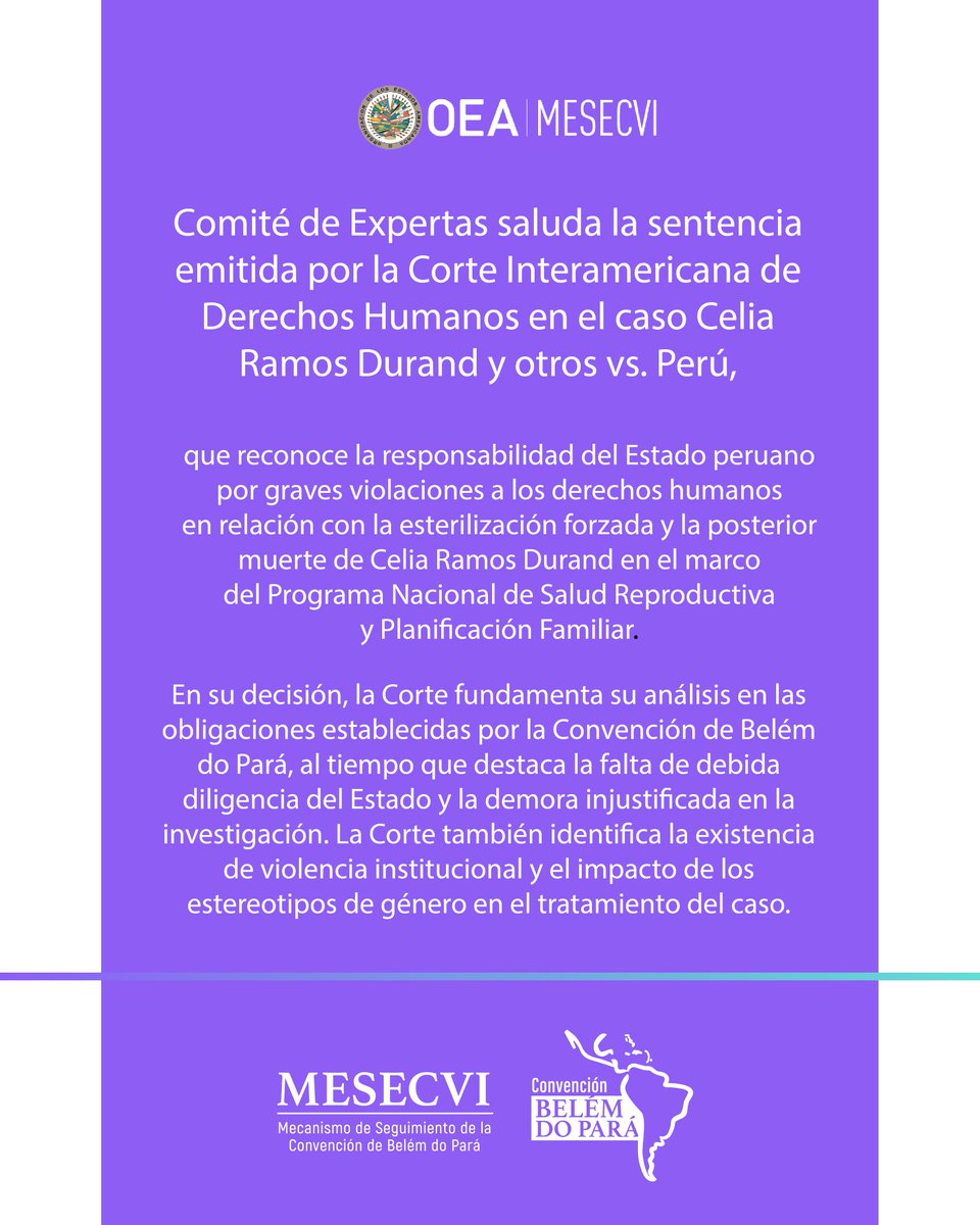 MESECVI-OEA CEVI tweet media