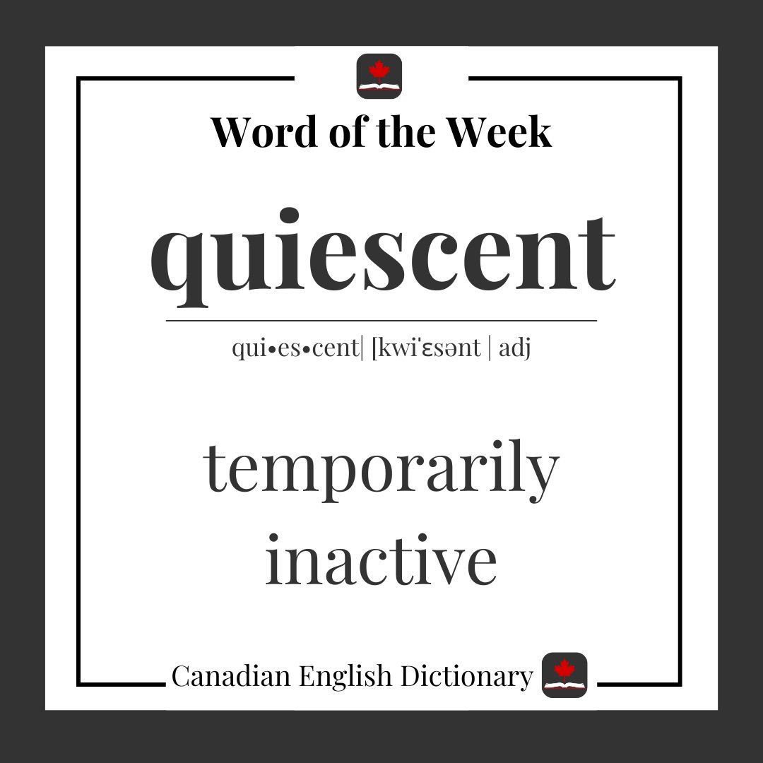 Canadian English Dictionary tweet media