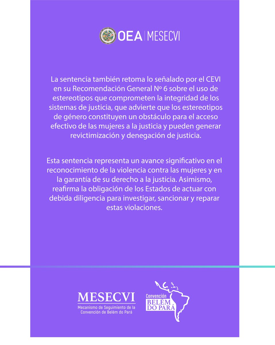 MESECVI-OEA CEVI tweet media