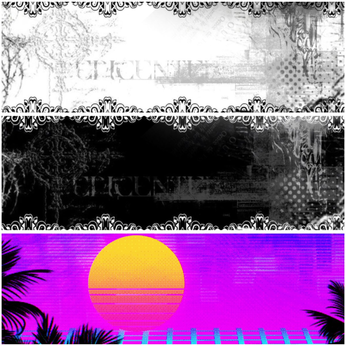 OH DUDE I DIDNT POST !!! the newest banners for #meleeniacs IDid