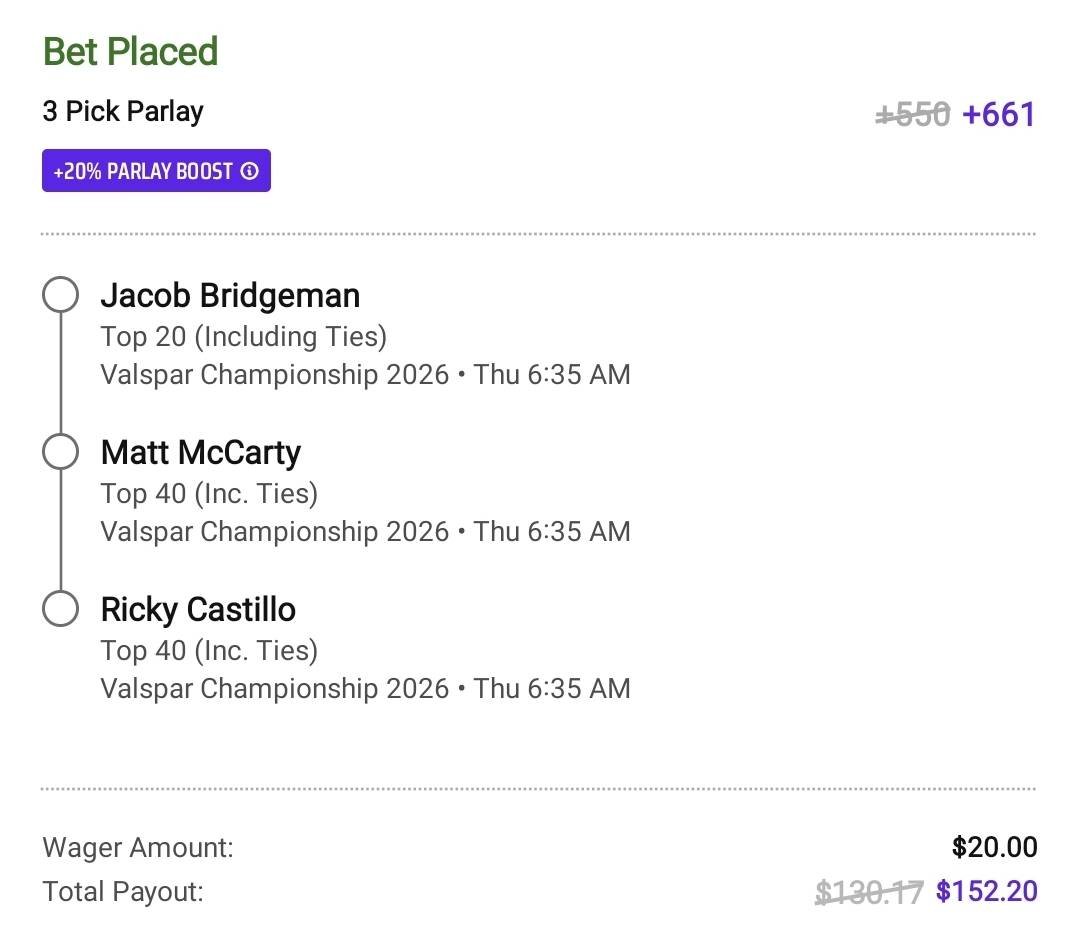 Tees Golf Picks tweet media