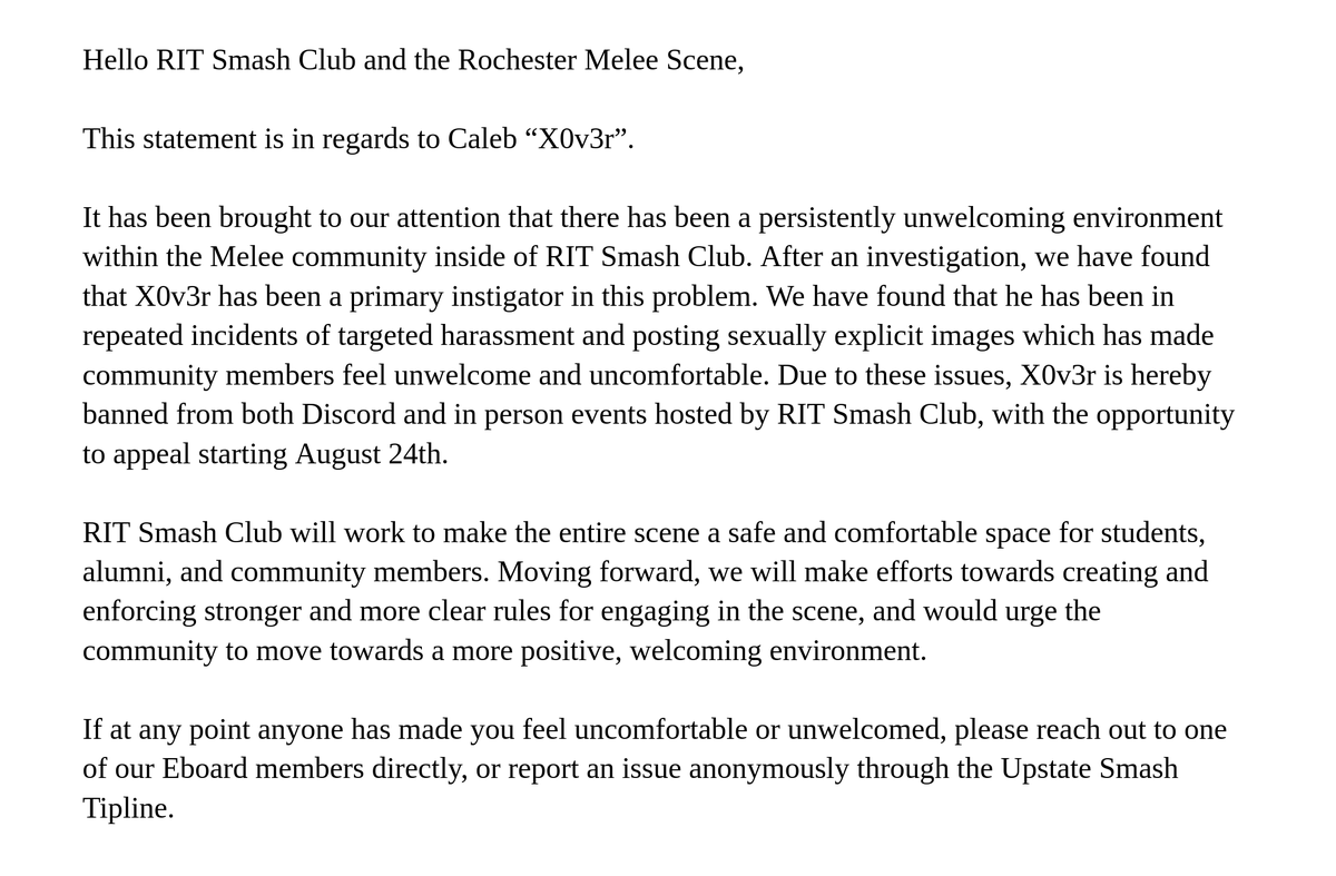 RIT Smash Club (@ritsmashclub) on Twitter photo 