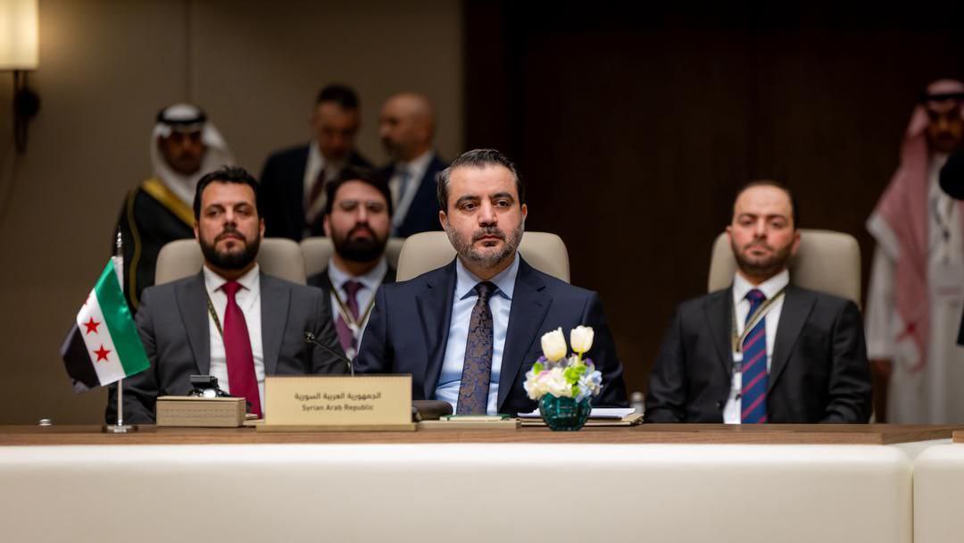 QUSAY_NOOR_'s tweet image. Minister of Foreign Affairs and Expatriates Asaad Hassan Al-Shibani is participating in the consultative ministerial meeting of the foreign ministers of several #Arab and #Islamic countries, held in the #Saudi capital, #Riyadh.