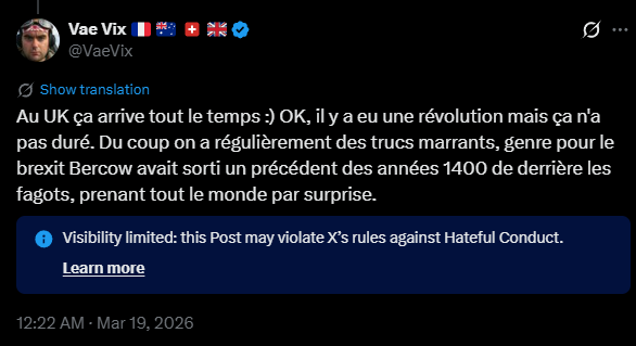 Vae Vix 🇫🇷 🇦🇺 🇨🇭 🇬🇧 tweet media