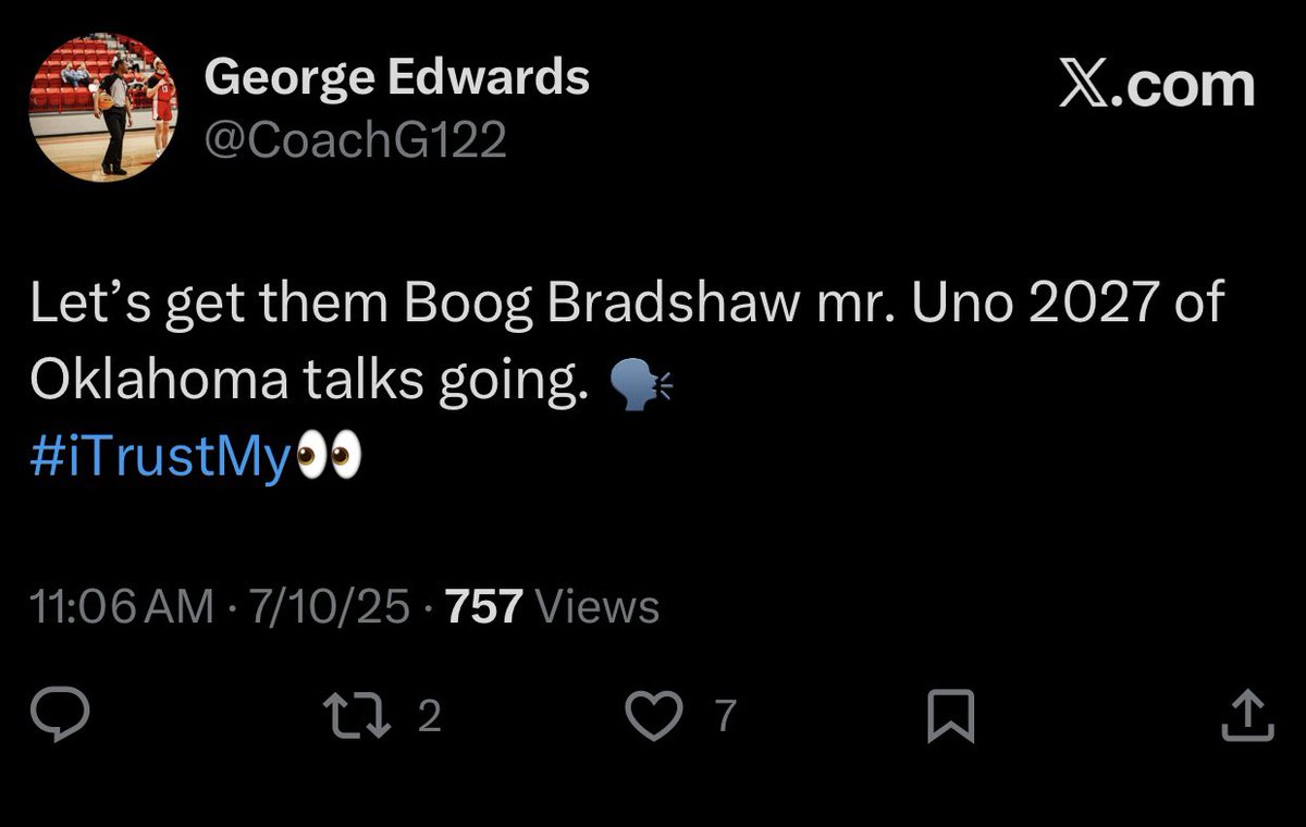 George Edwards tweet media