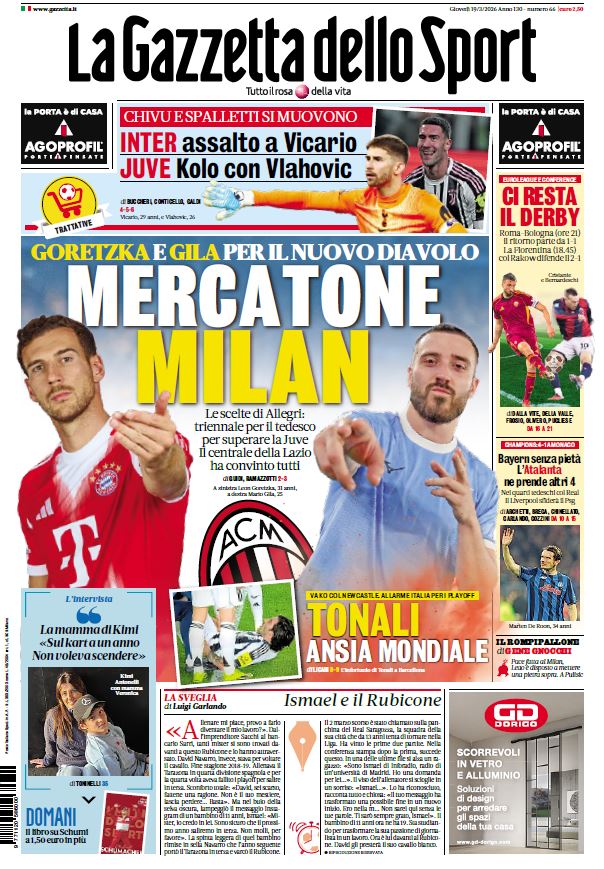 La Gazzetta dello Sport tweet media