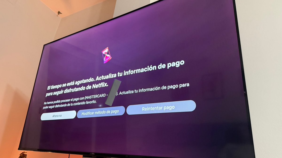 El que me paga el Netflix me hace llevarme esta grata sorpresa…
