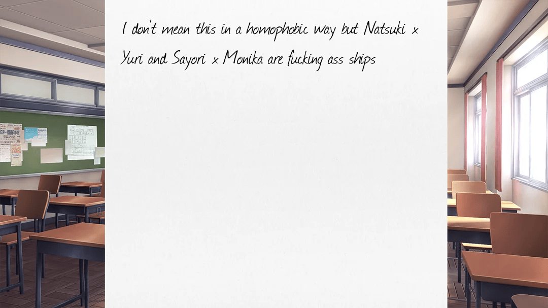 Doki Doki Literature Club Confessions tweet media