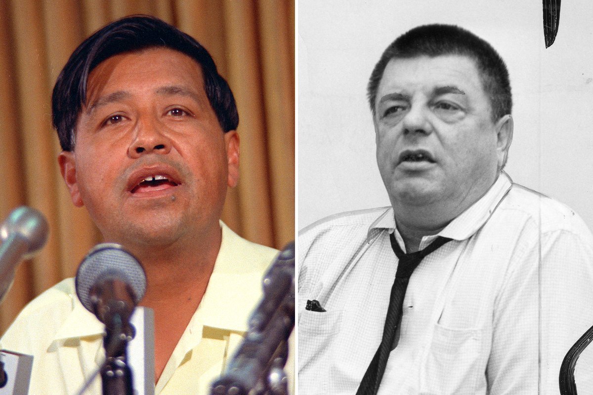 Cesar Chavez's shocking ties to bloodthirsty cult - and how left-wing hero turned extremist before he died trib.al/wN8tbio