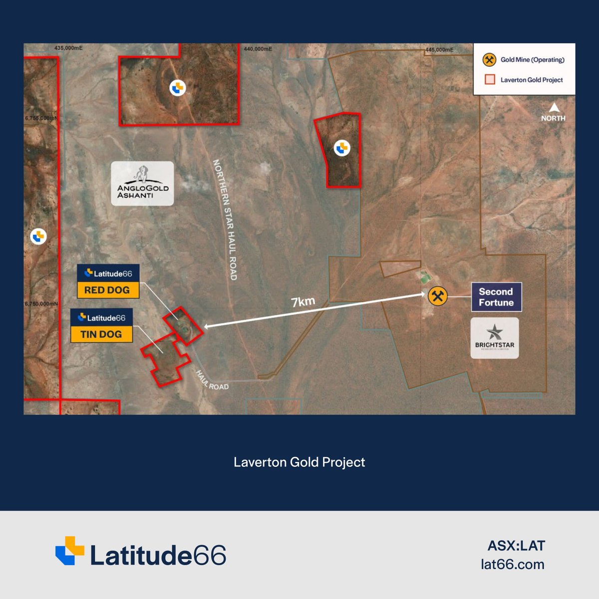 $LAT.AX Laverton Project offers a compelling near-term #gold development opportunity in a well-established WA gold district. The project includes 4 Mining Leases, ~7km from the Second Fortune Mine and surrounded by mining leases held by AngloGold Ashanti.

loom.ly/P_q85rQ