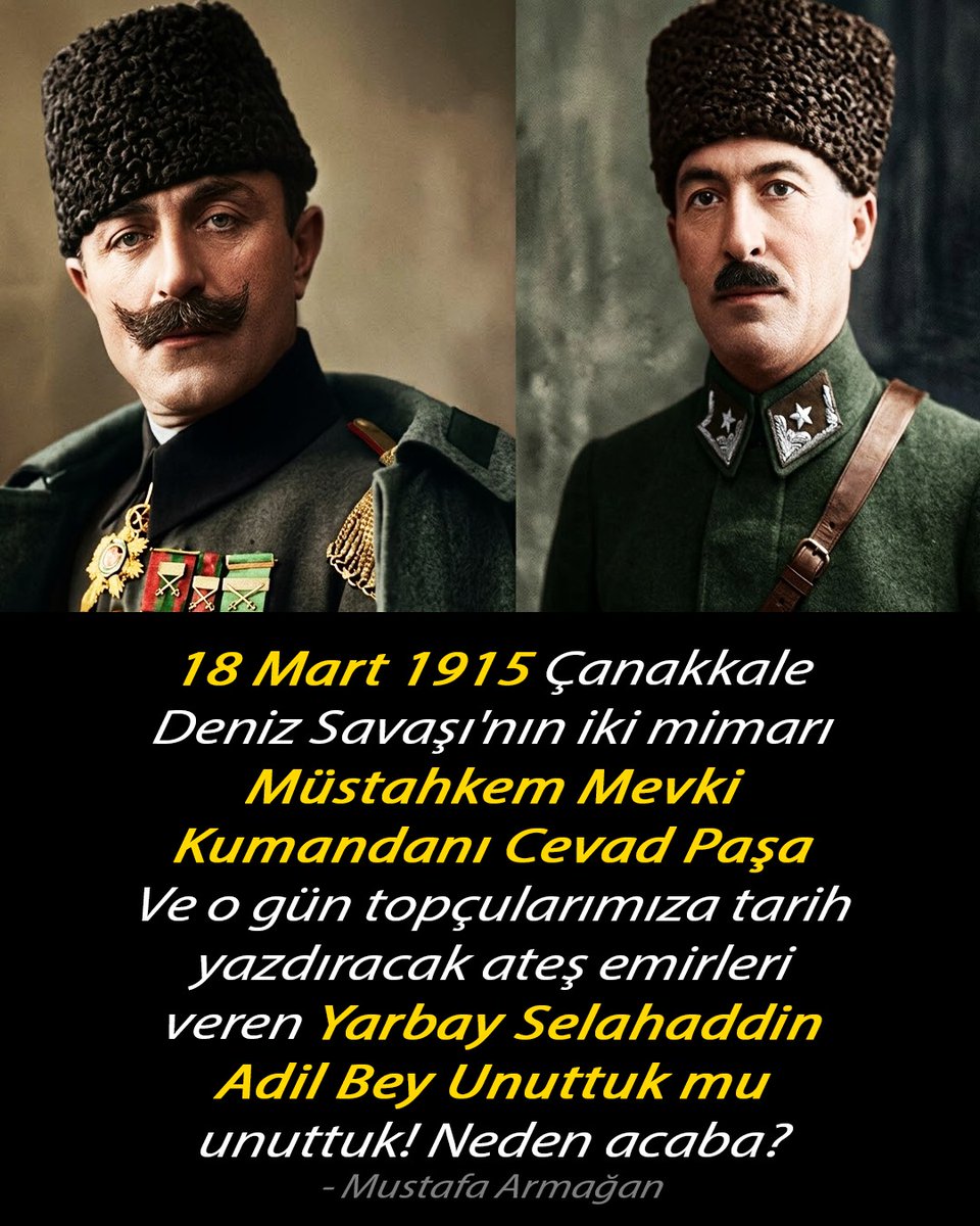 18 Mart deniz zaferinin kahramanların tanıyor muyuz?