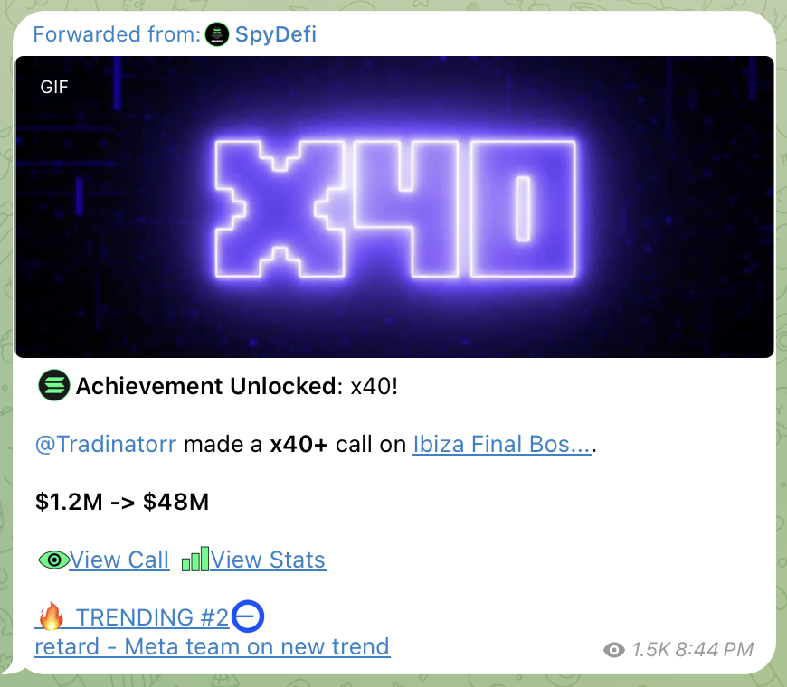 Tradinator33's tweet photo. Some may think it’s luck. It’s not.

Been staring at charts for way too long.

$WHITEWHALE → 100X
$PRIVIX → 100X
$RAI → 85X
$BOSS → 40X
$METALS → 14X
$COFFEE → 38X
$HYPR → 35X
$KTA → 30X
$XMW → 26X
$MASK → 20X

If you’re not glued to the screen 24/7, just plug into someone who is.

Everything I’m watching gets posted in the public TG.

No gatekeeping.

Just real-time plays. 🤝