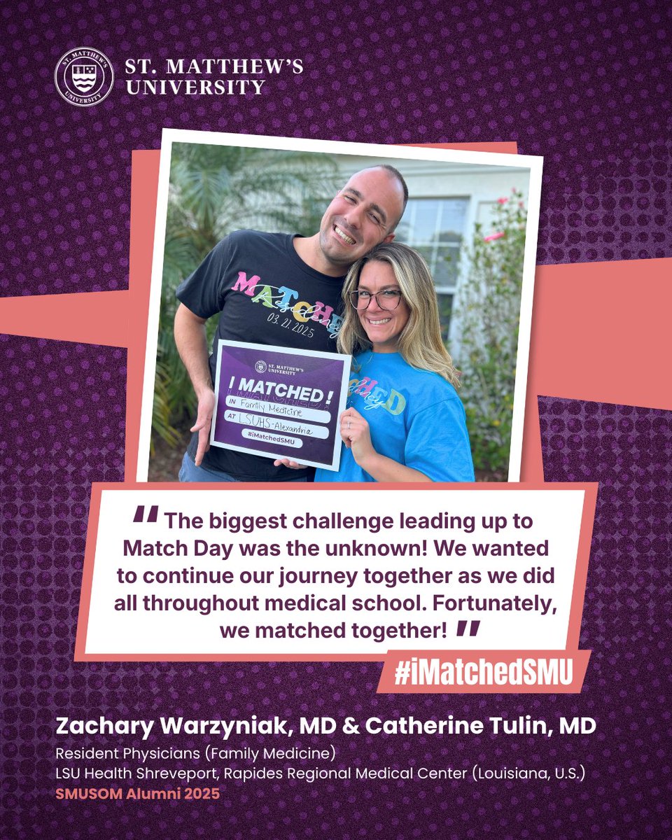 St. Matthew's Univ. tweet media