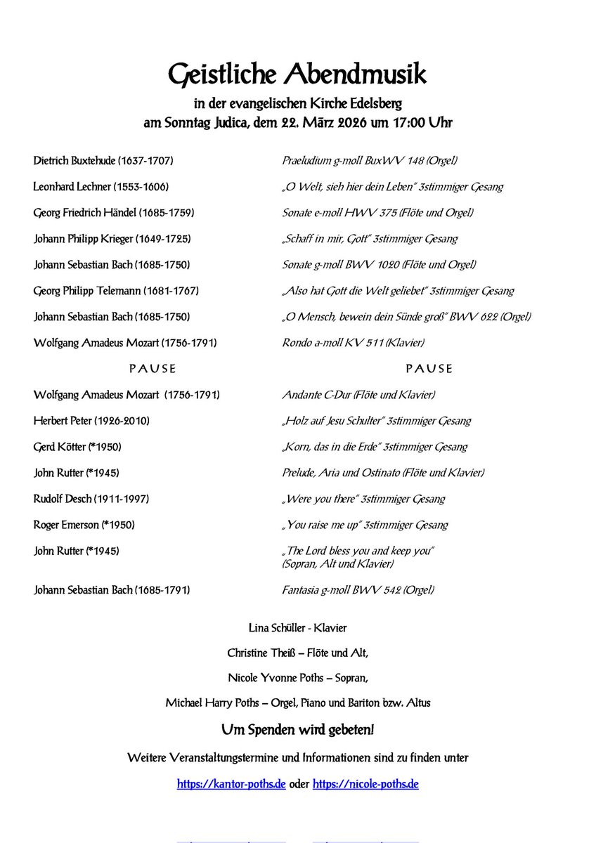 Mag. art. Kantor Michael Harry Poths (@orgelyogi) on Twitter photo 