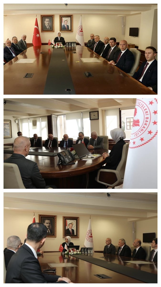 kizilcamresmi's tweet photo. İçişleri Bakanlığı Bakan Yardımcılığı görevine atanan Kıymetli Hemşehrimiz @kubrayigitbasi Doç. Dr. Kübra Güran Yiğitbaşı hanımefendiyi Kızıl-Çam Platformu olarak ziyaret ettik, hemşehrilerimizin selamlarını ilettik. Sayın Bakan Yardımcımıza yeni görevinde başarılar dileriz. https://t.co/HnPxkPLL67