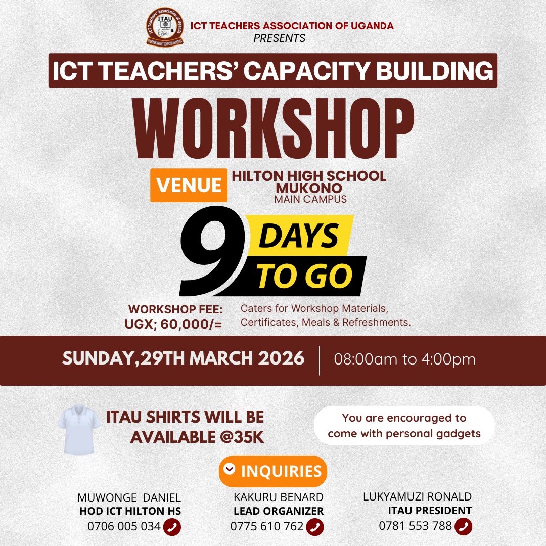 ICT Teachers Association of Uganda (ITAU) tweet media
