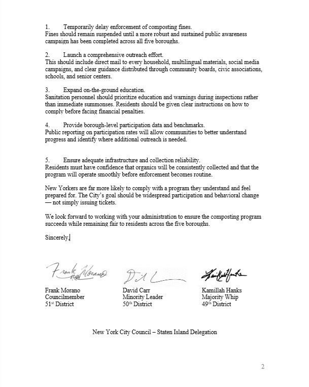 Councilman Frank Morano tweet media