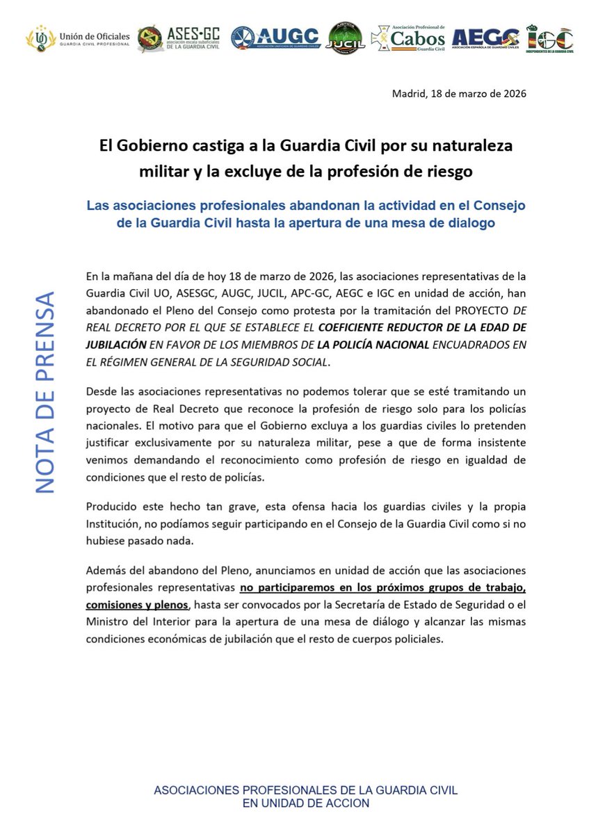 ASESGC Guardia Civil tweet media