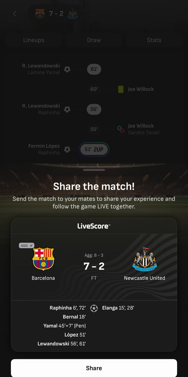 Yea Pedri is good but I don’t understand people who compare him with Bruno Fernandes 😭

Imagine Manchester United scoring 7 goals and Bruno doesn’t get a single G/A… even 34y/o Casemiro is getting a G/A 💀

But Pedri just did it against Newcastle United 😭. If you e…show more