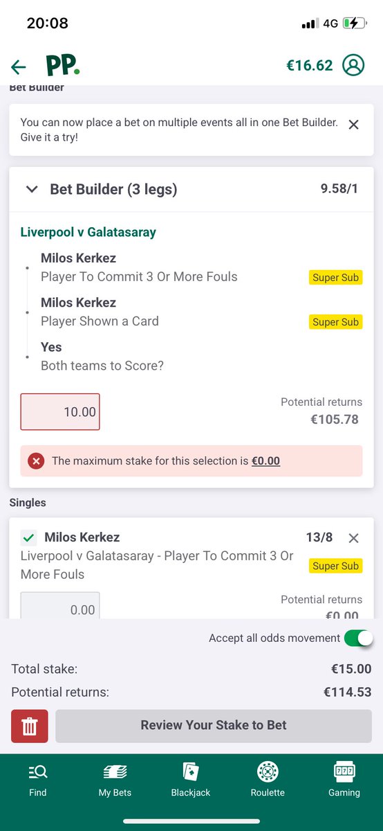 TopTipsBob's tweet photo. @paddypower how come i cant put on bets ? https://t.co/zfwAZCqThY