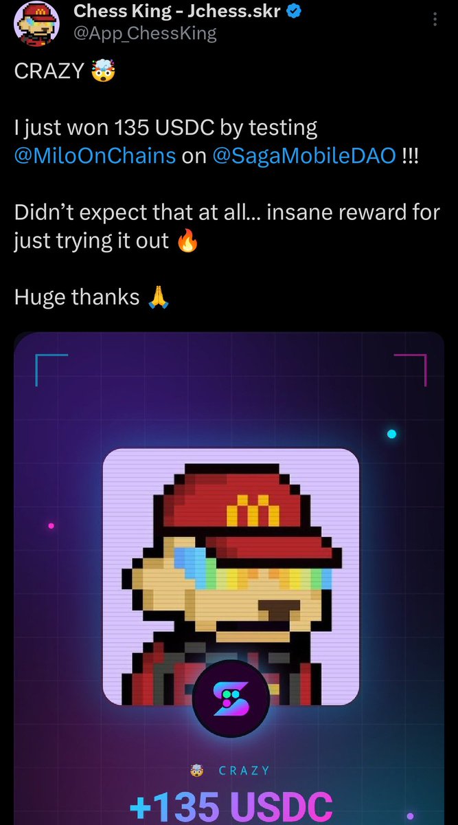 Saga DAO tweet media