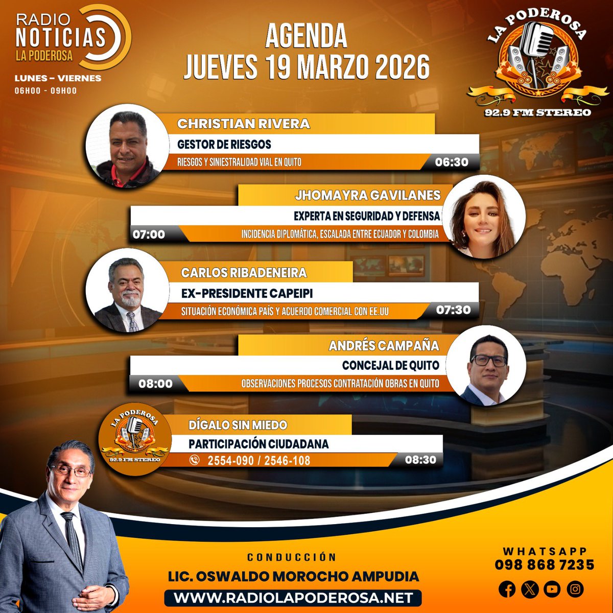 La Poderosa 92.9 FM tweet media