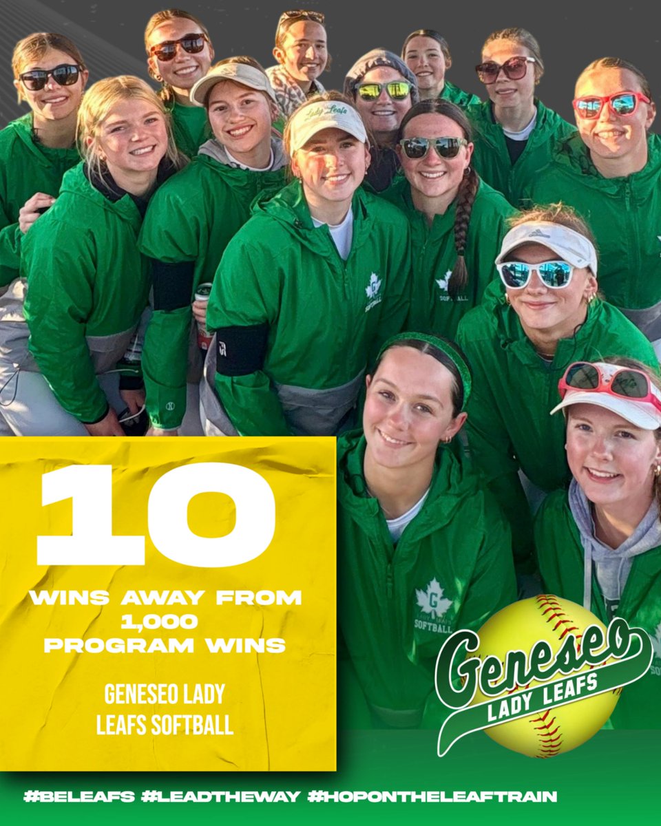Geneseo Lady Leaf Softball tweet media