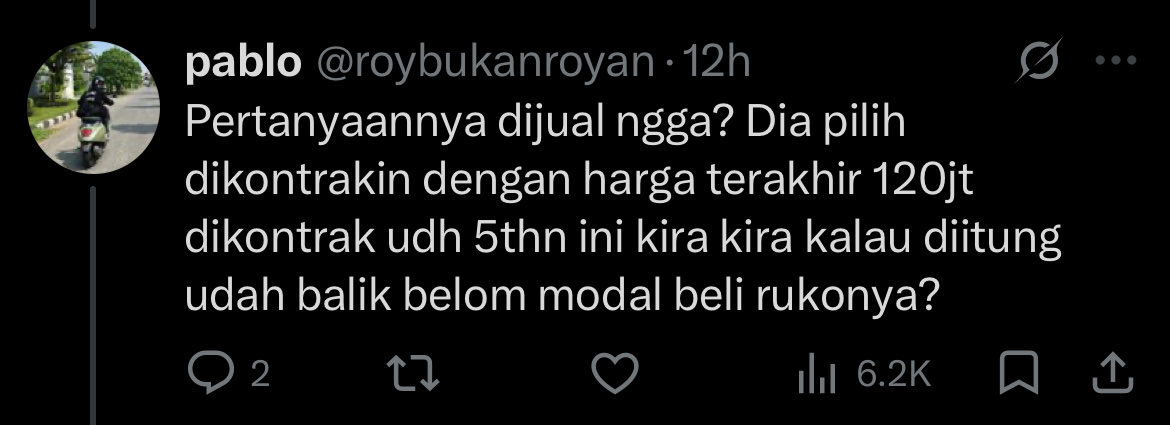 Baru lvl 2, belum tweet media