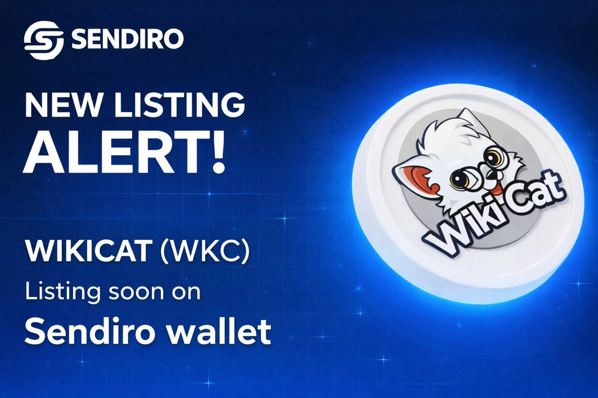 MeMeWhAle0's tweet photo. JUST IN :

Wikicat ( $WKC ) getting listed on @SendiroWallet soon 🚀 https://t.co/Wwm6mPCVEp