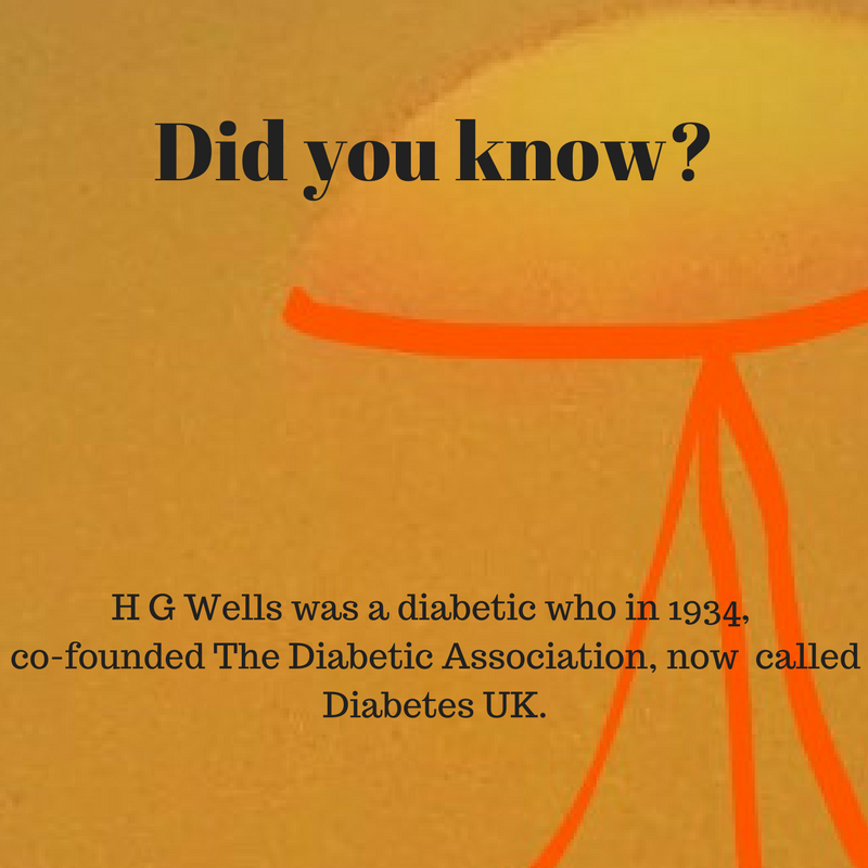 martiandiaries's tweet image. Co-founder of The Diabetic Association, (now Diabetes UK) The War Of The Worlds author HG Wells said in 1934 that the new charity's aim was to ensure that everyone in the UK could gain access to insulin, whatever their financial situation. 
#Diabetes #HGWells