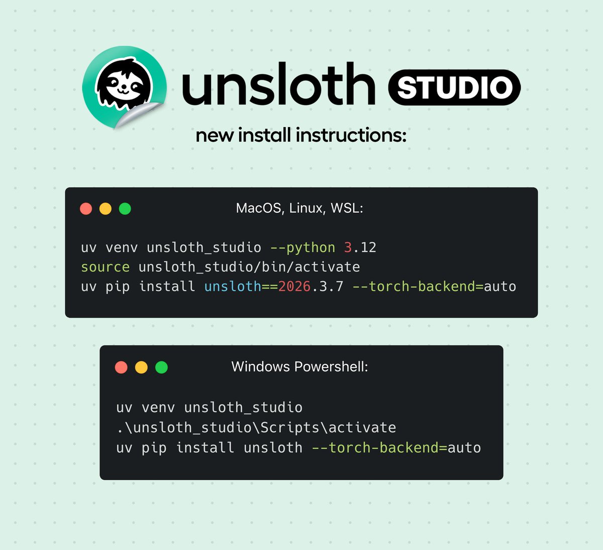 Unsloth AI tweet media