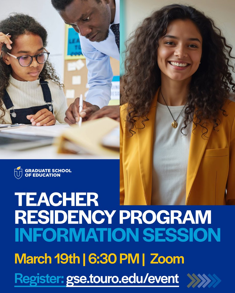 Touro Graduate School of Education tweet media