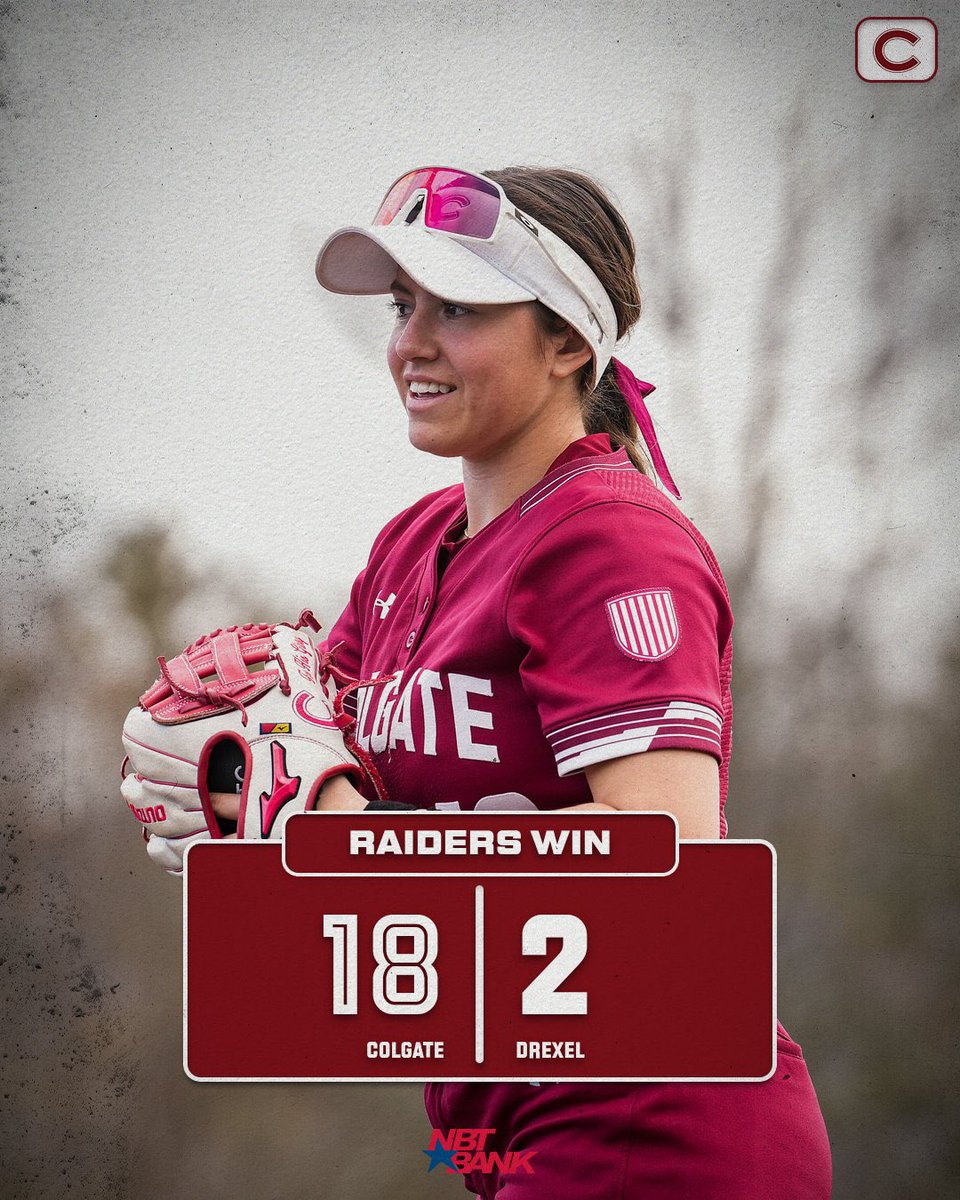 Colgate Softball tweet media
