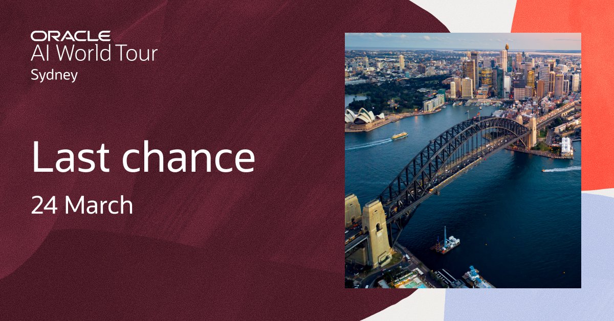 Oracle AI World tweet media